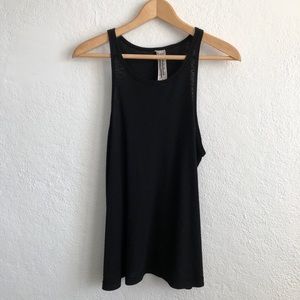 Free People Black Tank Large